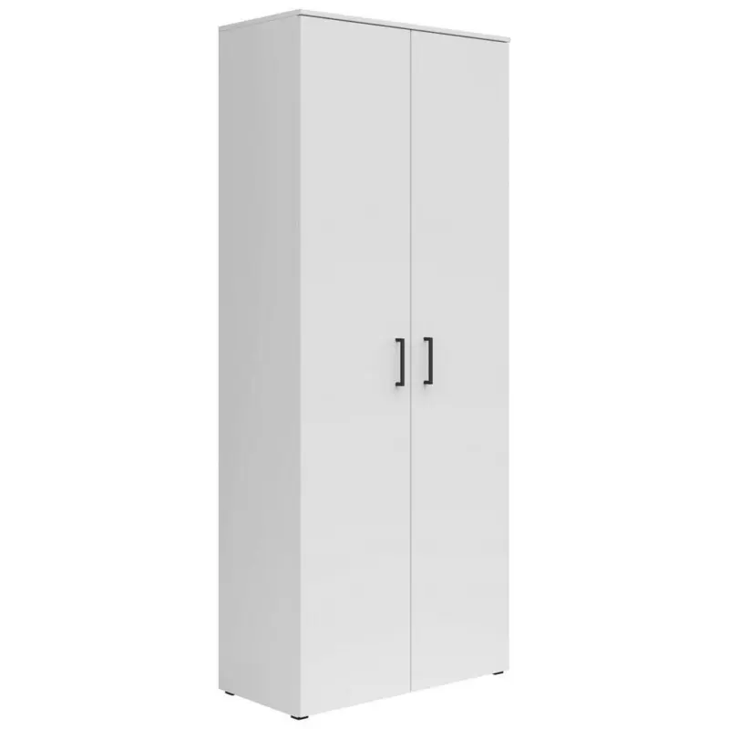 Mehrzweckschrank 80/195/40 cm in Wei&szlig;