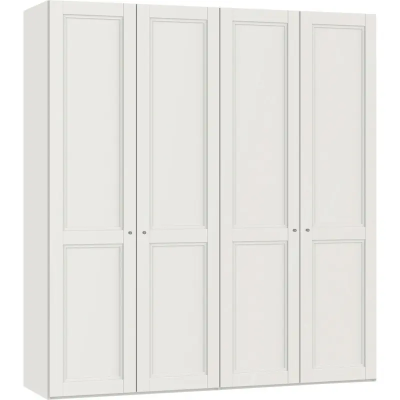 Dreht&uuml;renschrank in Wei&szlig;