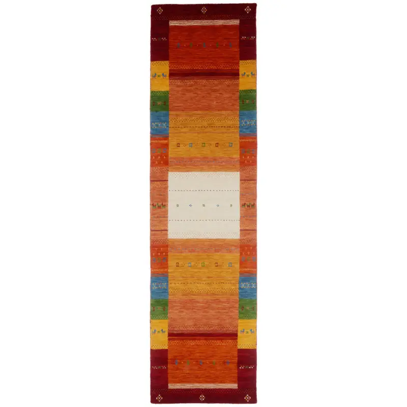 Orientteppich 80/200 cm Sehnsucht nach Eden Multicolor, Rot
