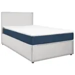 XXXLutz Lauterach - Ihr M&ouml;belhaus bei Bregenz Boxbett 120/200 cm in Blau, Wei&szlig;