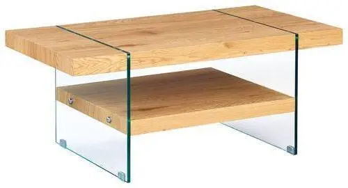 Couchtisch Benina ca. 110x46x60 cm Wildeiche