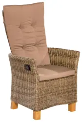 Gatensessel-Set Toskana 2er- Set ca. 59x110cm Alu/Kunstgef.