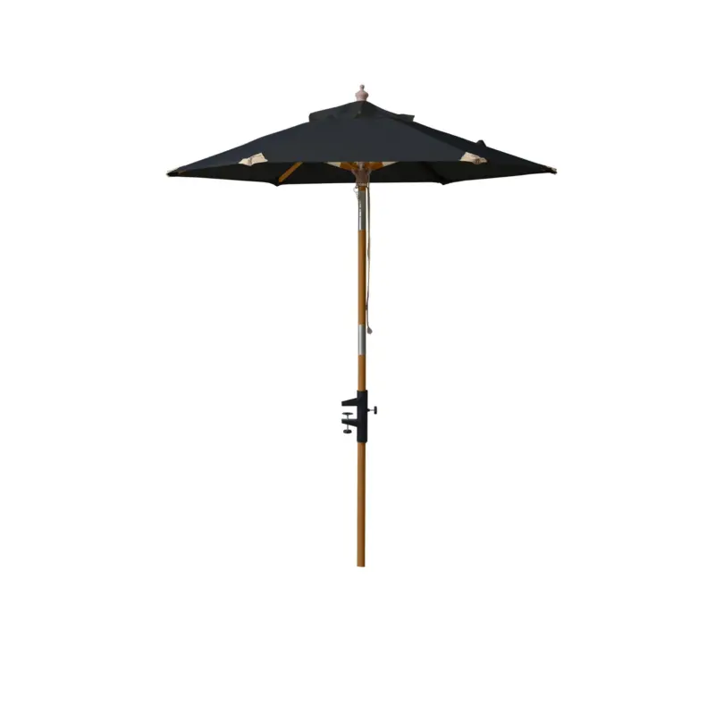 Gardenson Sonnenschirm ca.180x180cm Schwarz