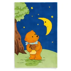 Kinderteppich 130/190 cm Mondb&auml;r