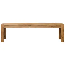 Sitzbank in Holz Eichefarben