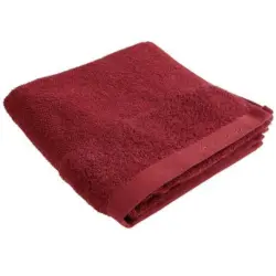 Badetuch Bordeaux 80/190 cm