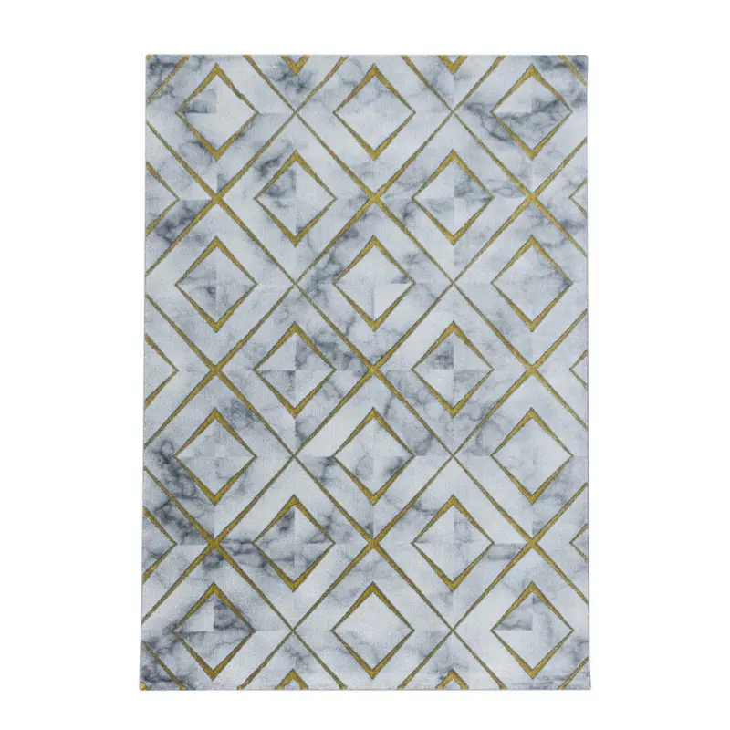 Webteppich 140/200 cm Naxos 3811 gold Goldfarben
