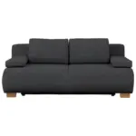 XXXLutz Lauterach - Ihr M&ouml;belhaus bei Bregenz Boxspringsofa in Webstoff Dunkelgrau Skandinavisch