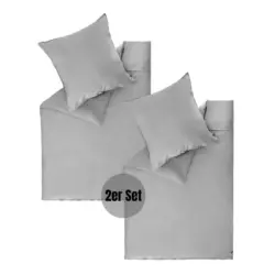 Satin Bettw&auml;sche Plain