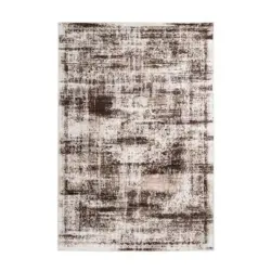 Vintage-Teppich 120/170 cm Braun, Taupe