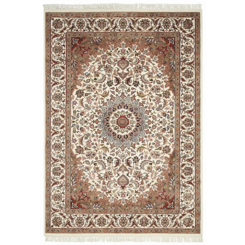 Orientteppich 70/140 cm Nain Cream Creme