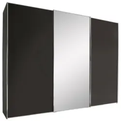 Schwebet&uuml;renschrank in Anthrazit
