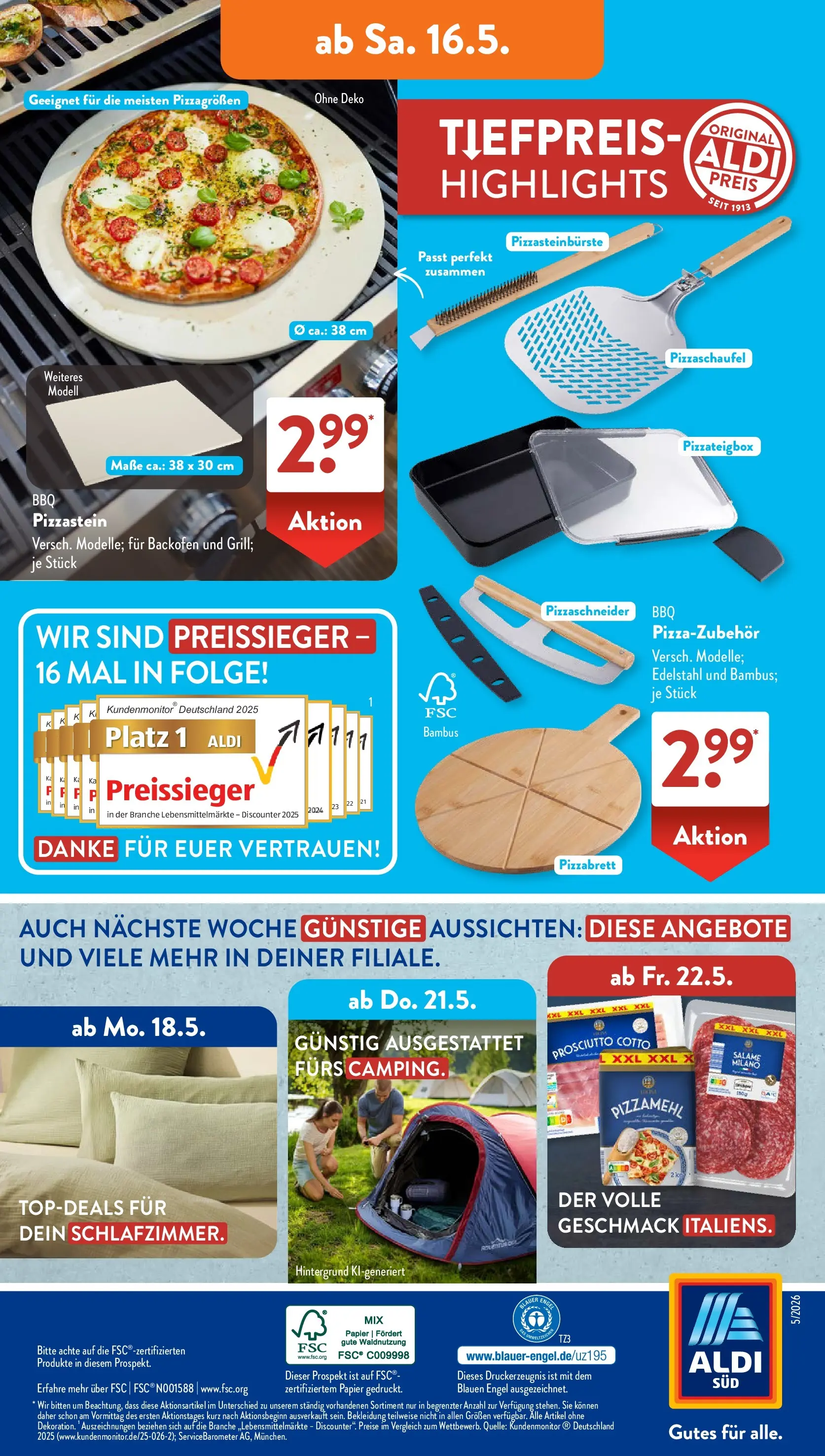 Aldi Süd - Aldi Süd: Wochenangebote (ab 10.05.2026) zum Blättern | Seite: 25