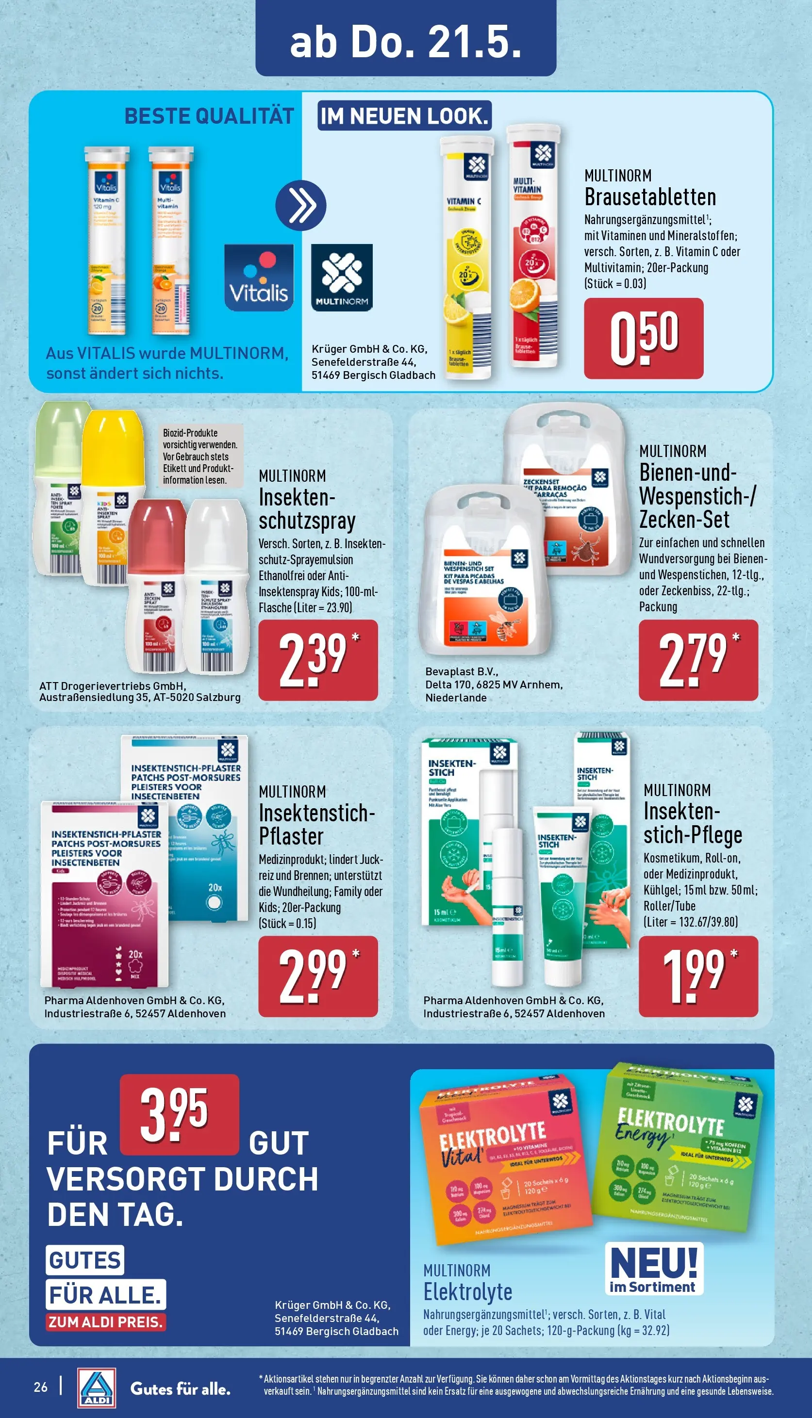 Aldi - ALDI Nord: Wochenangebote (ab 17.05.2026) » Angebote Online | Seite: 27 | Produkte: Energy