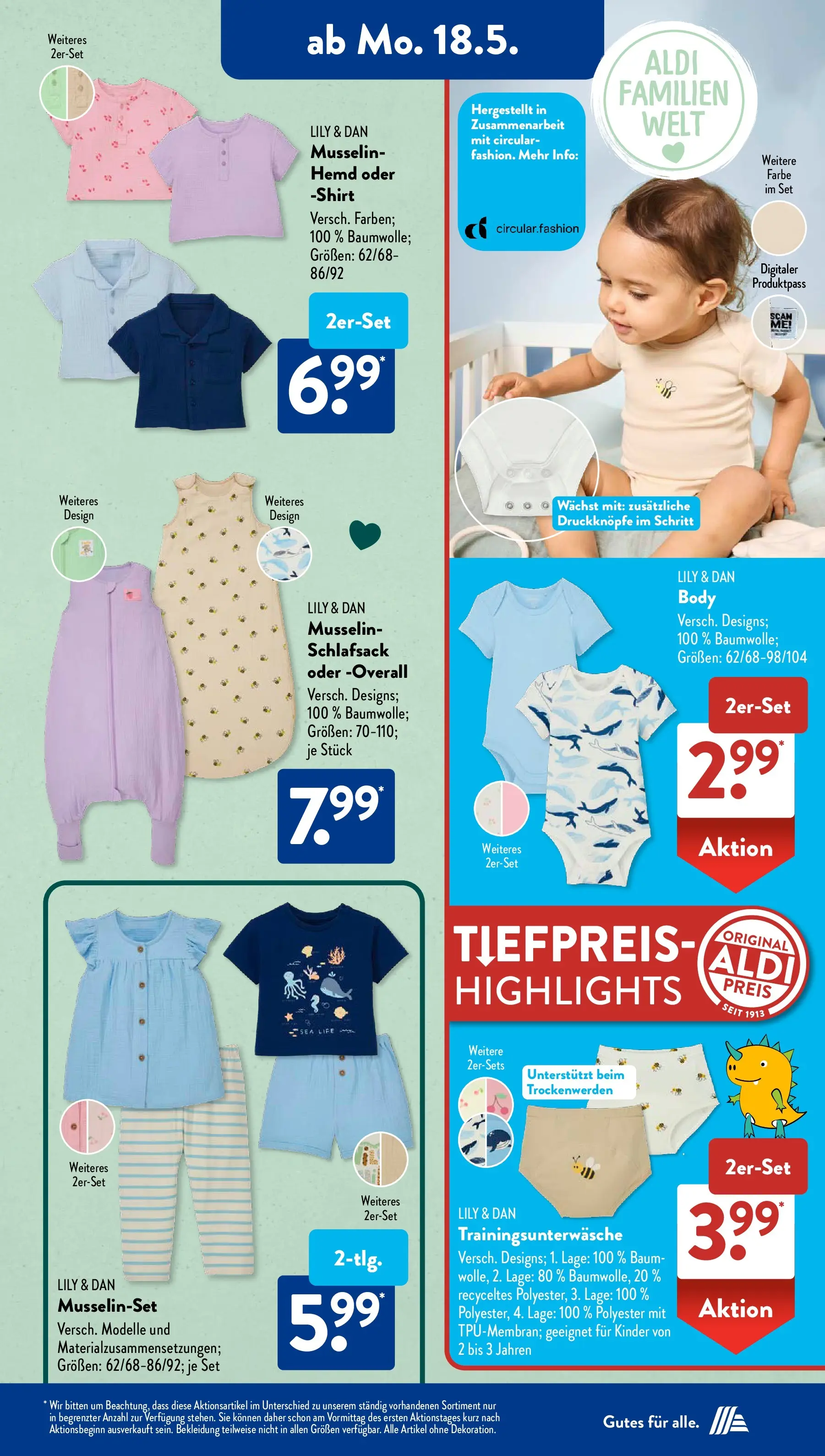 Aldi Süd - Aldi Süd: Wochenangebote (ab 17.05.2026) zum Blättern | Seite: 12 | Produkte: Shirt, Bekleidung, Hemd, Overall