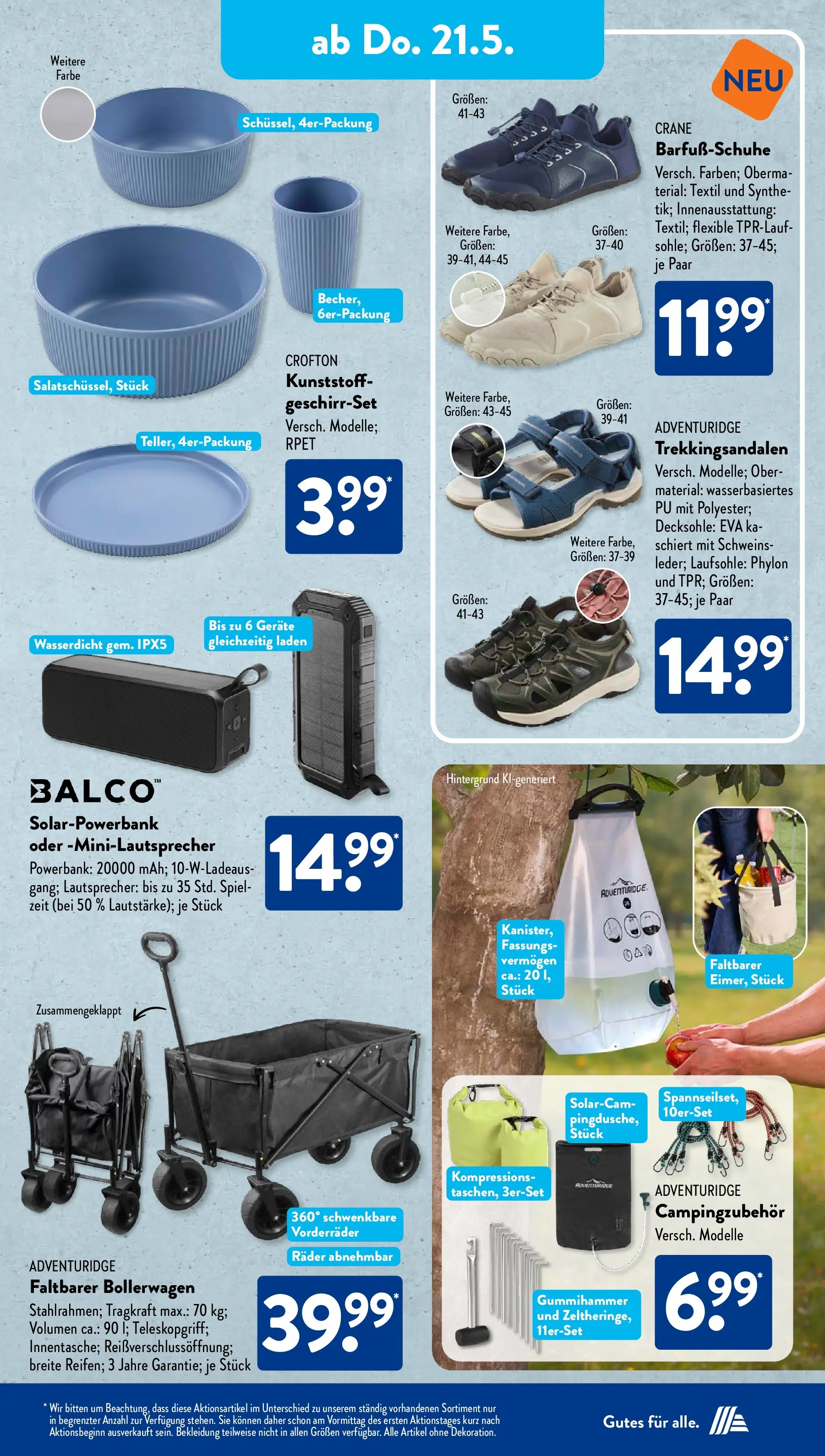 Aldi Süd - Aldi Süd: Wochenangebote (ab 17.05.2026) zum Blättern | Seite: 16 | Produkte: Spiel, Lautsprecher, Bekleidung, Powerbank