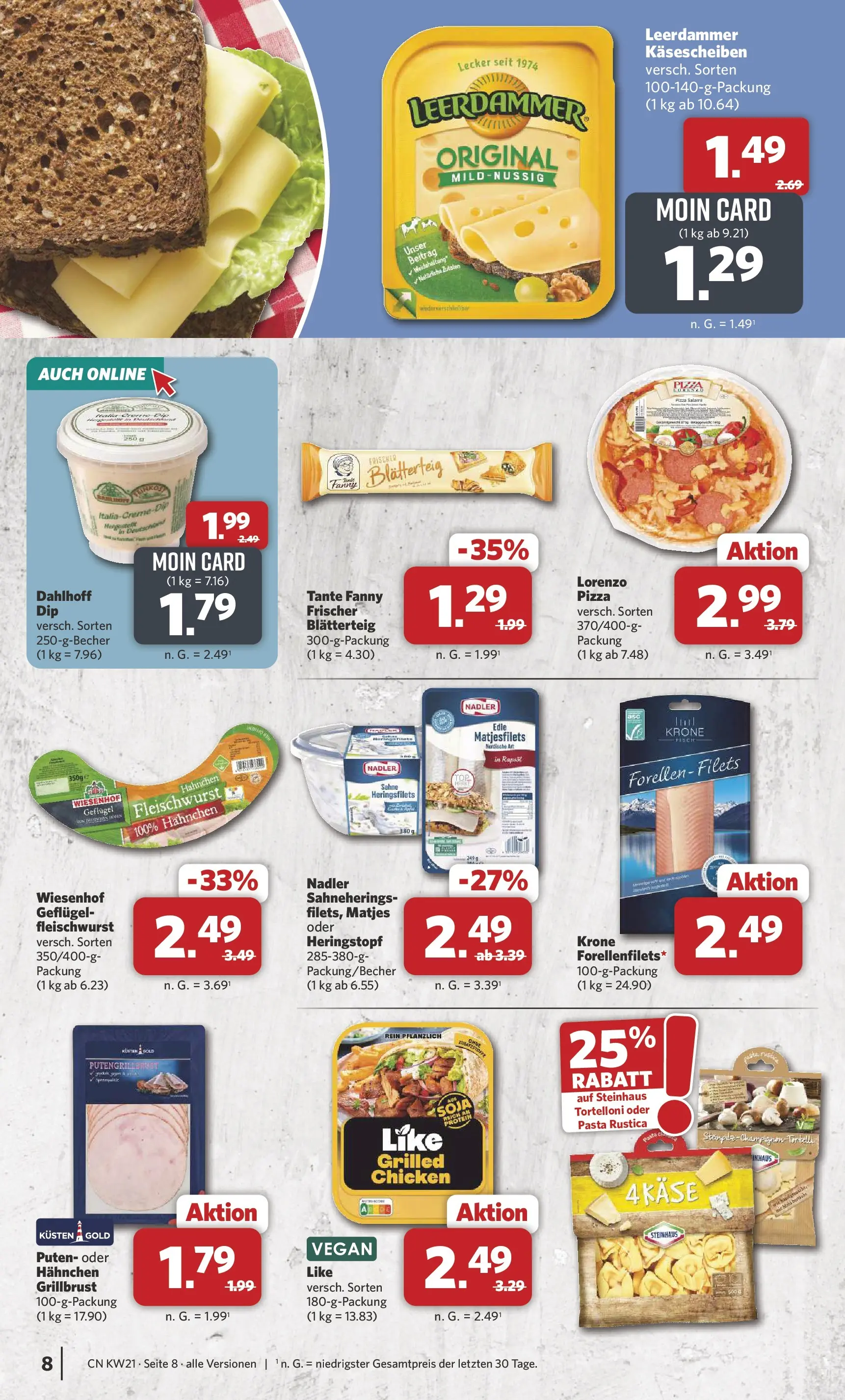 Combi - Unsere Combi Wochenangebote (ab 18.05.2026) zum Blättern | Seite: 10 | Produkte: Rapsöl, Leerdammer, Pizza, Sahne