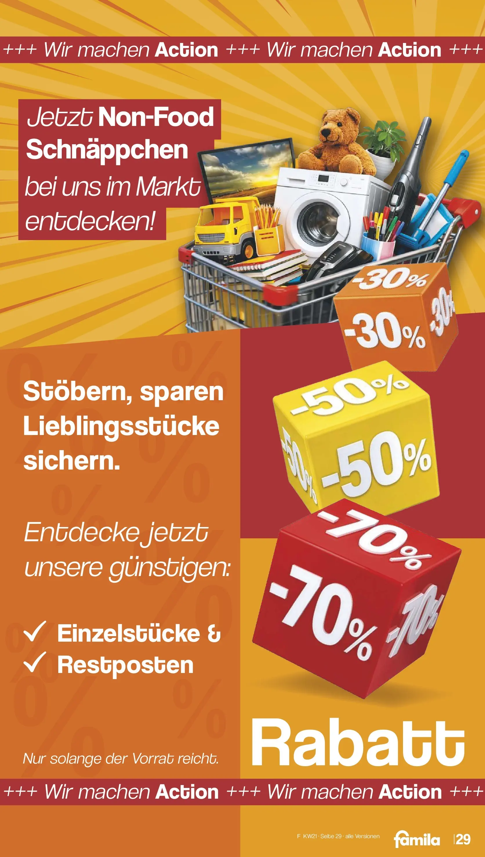 Famila Nordwest  Wochenangebote (ab 18.05.2026) zum Blättern | Seite: 29