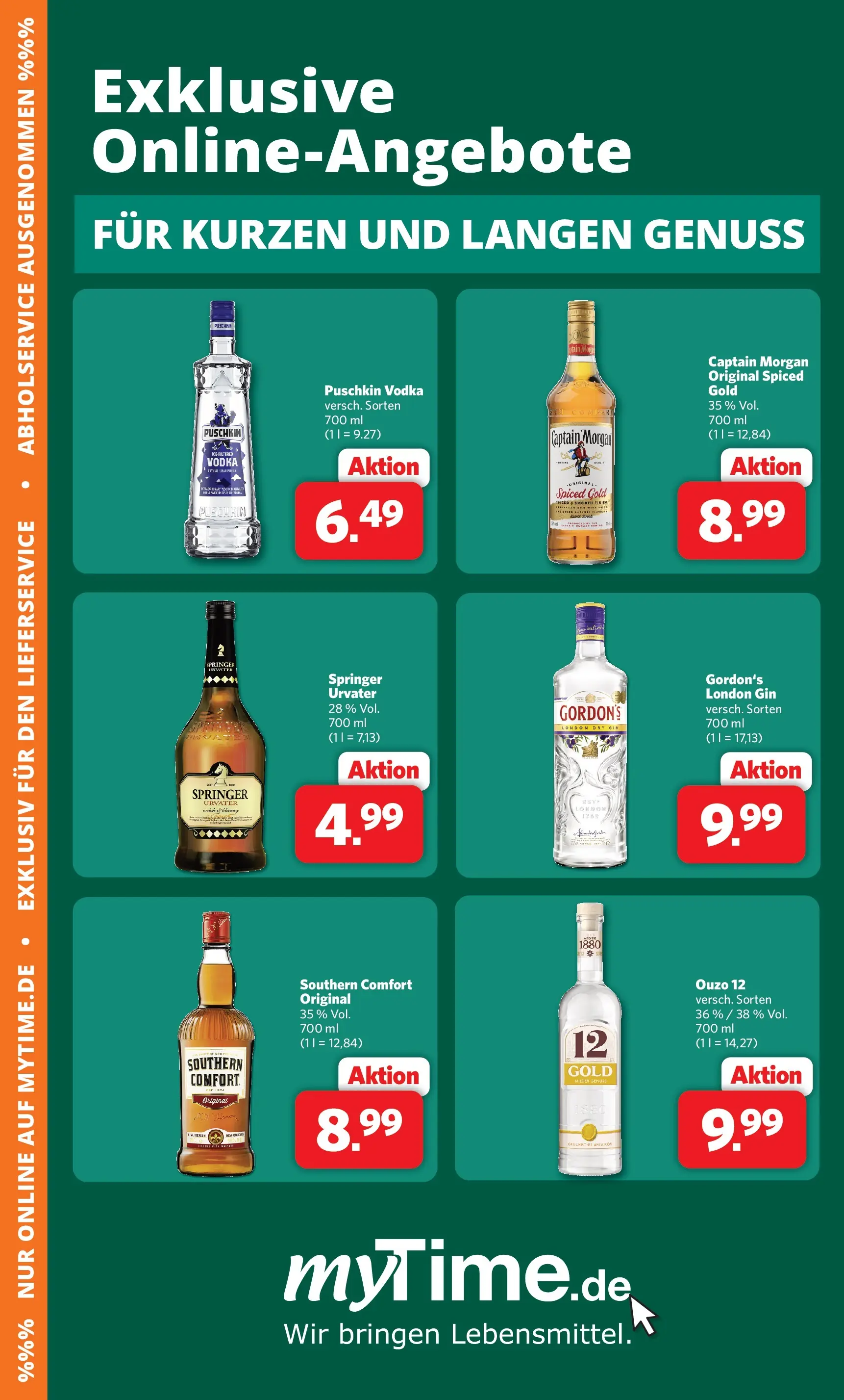 Famila Nordwest  Wochenangebote (ab 18.05.2026) zum Blättern | Seite: 41 | Produkte: Ouzo, Captain morgan, Southern comfort, Vodka