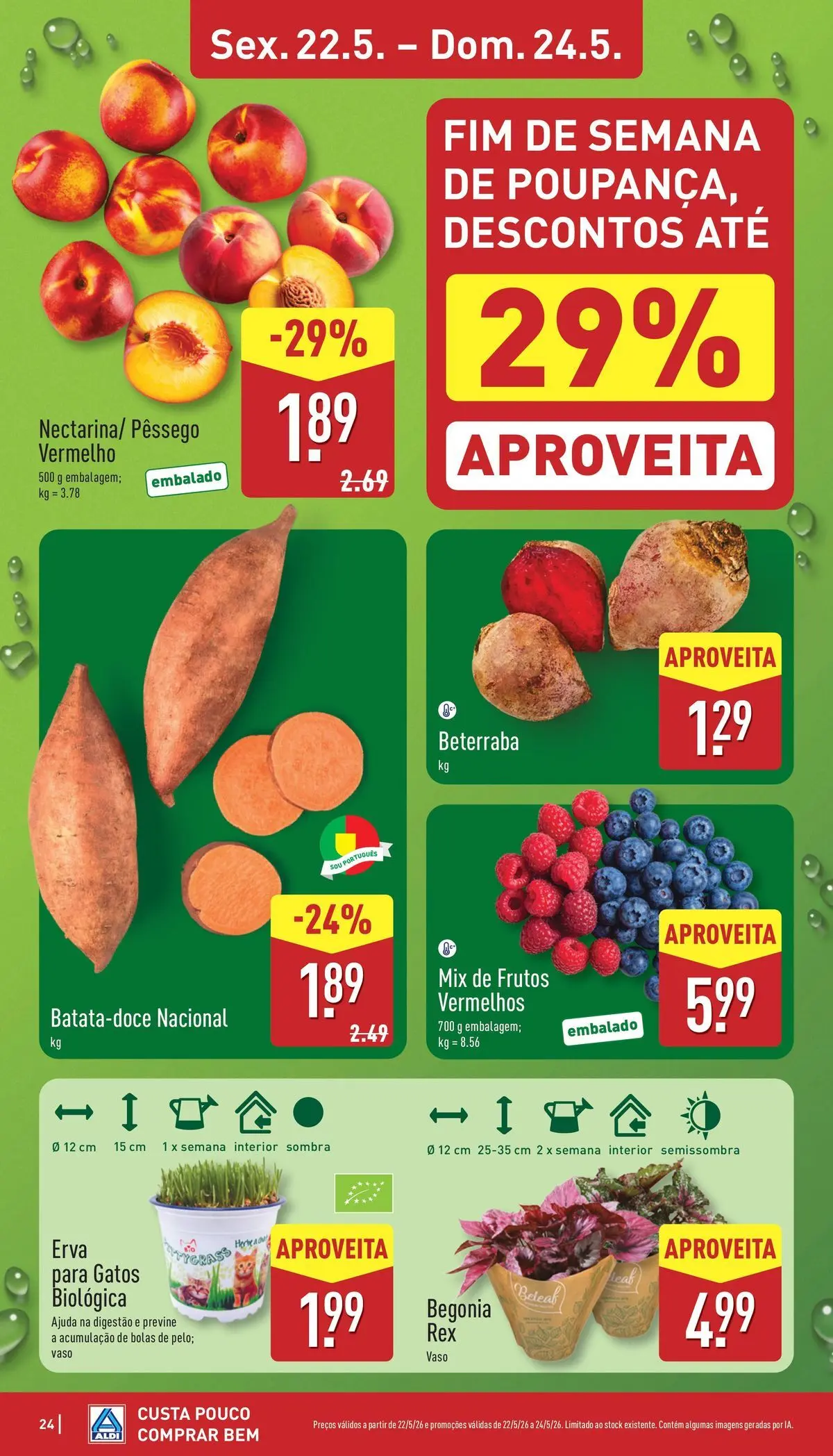 Aldi Folheto Caldas da Rainha	 » de 18/05/2026 - 24/05/2026 | Página: 24 | Produtos: Beterraba, Vaso