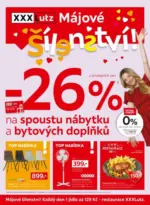 XXXLutz Sleva 26 t&eacute;měř na v&scaron;echno &ndash; do 24.05.2026