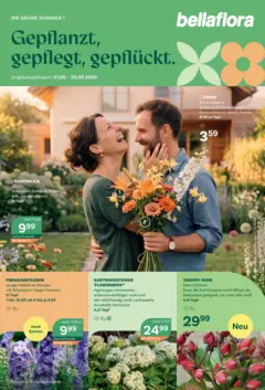 bellaflora Flugblatt - Villach, Wien, Vösendorf ab 21.05.2026 gültig