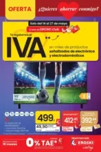 Eroski Te regalamos el IVA en miles de productos - hasta el 27.05.2026