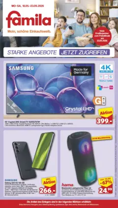 Famila Nordwest Einleger ab 18.05.2026 gültig