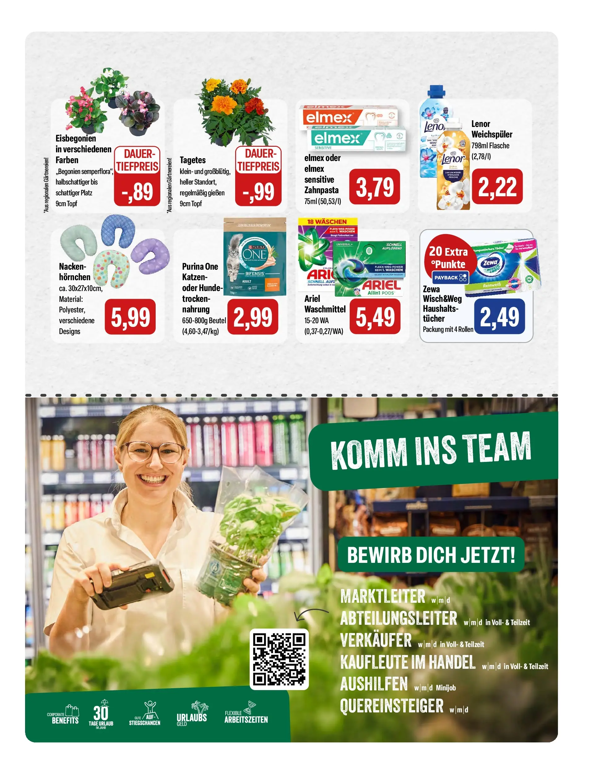 Feneberg Aktuelle Angebote (ab 21.05.2026) zum Blättern | Seite: 15 | Produkte: Purina one, Top, Ariel, Waschmittel