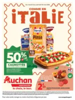 Auchan Supermarch&eacute; Saveurs Italie supers - au 16.05.2026