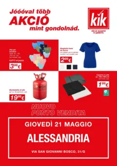 Anteprima del volantino KiK - KiK volantino fino al 20.05.2026 valido a partire dal 17.05.2026