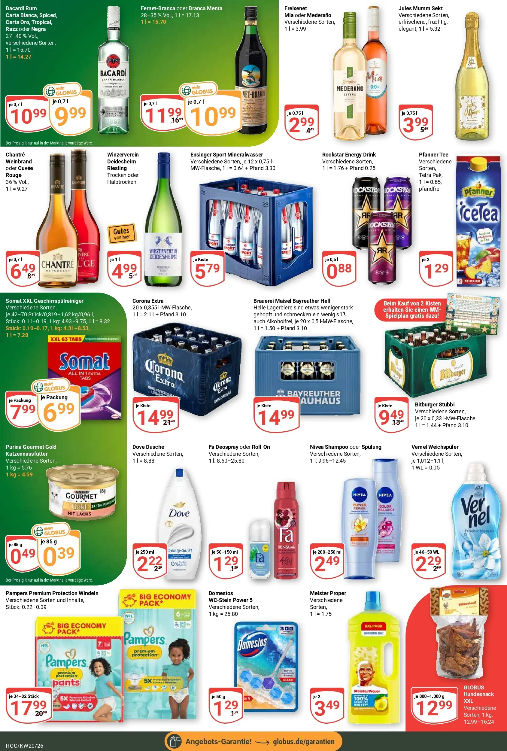 Globus Prospekt Hockenheim	 (ab 10.05.2026) » Angebote online | Seite: 3 | Produkte: Rockstar energy, Sekt, Dusche, Spülung