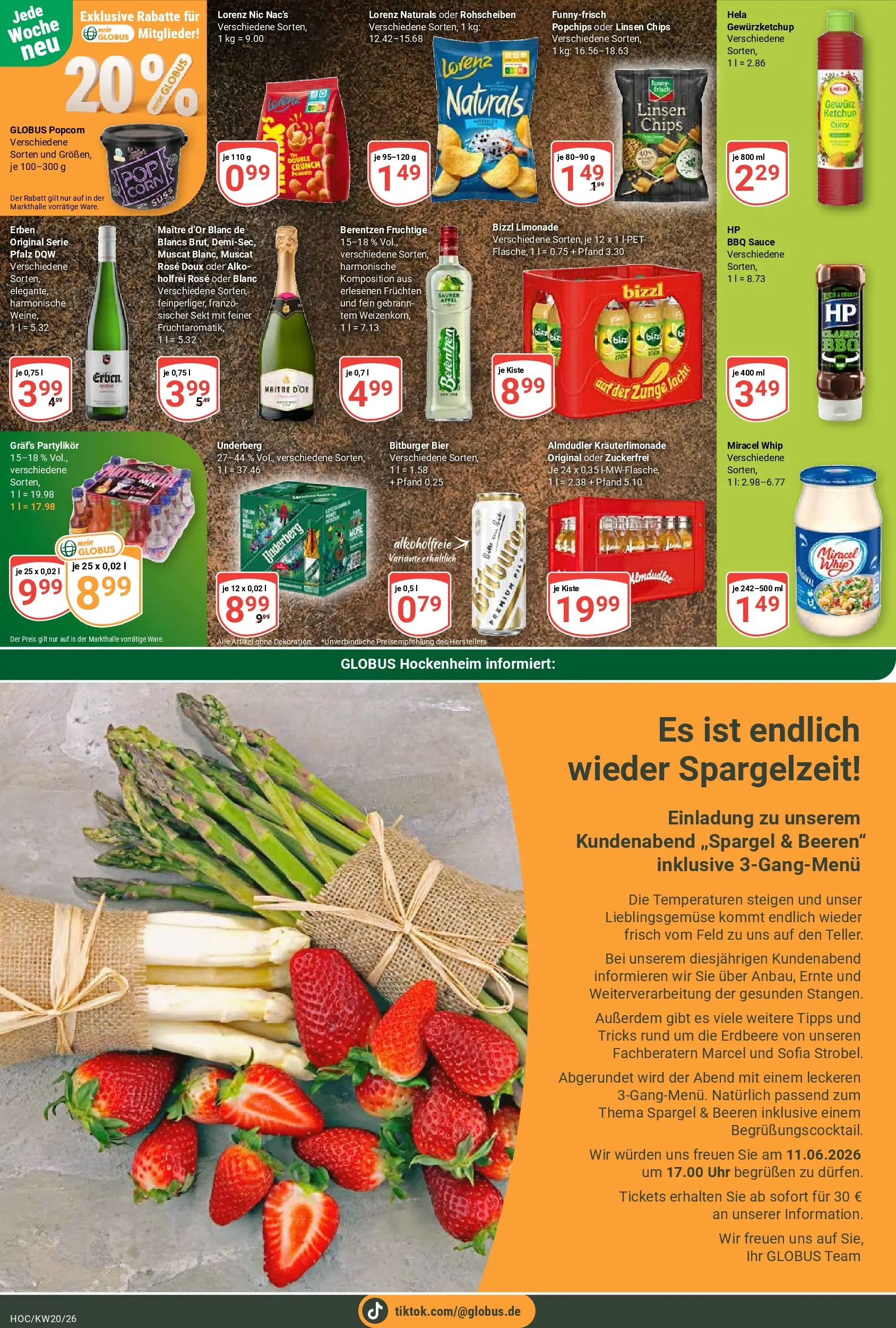 Globus Prospekt Hockenheim	 (ab 10.05.2026) » Angebote online | Seite: 7 | Produkte: Limonade, Miracel whip, Ketchup, Underberg