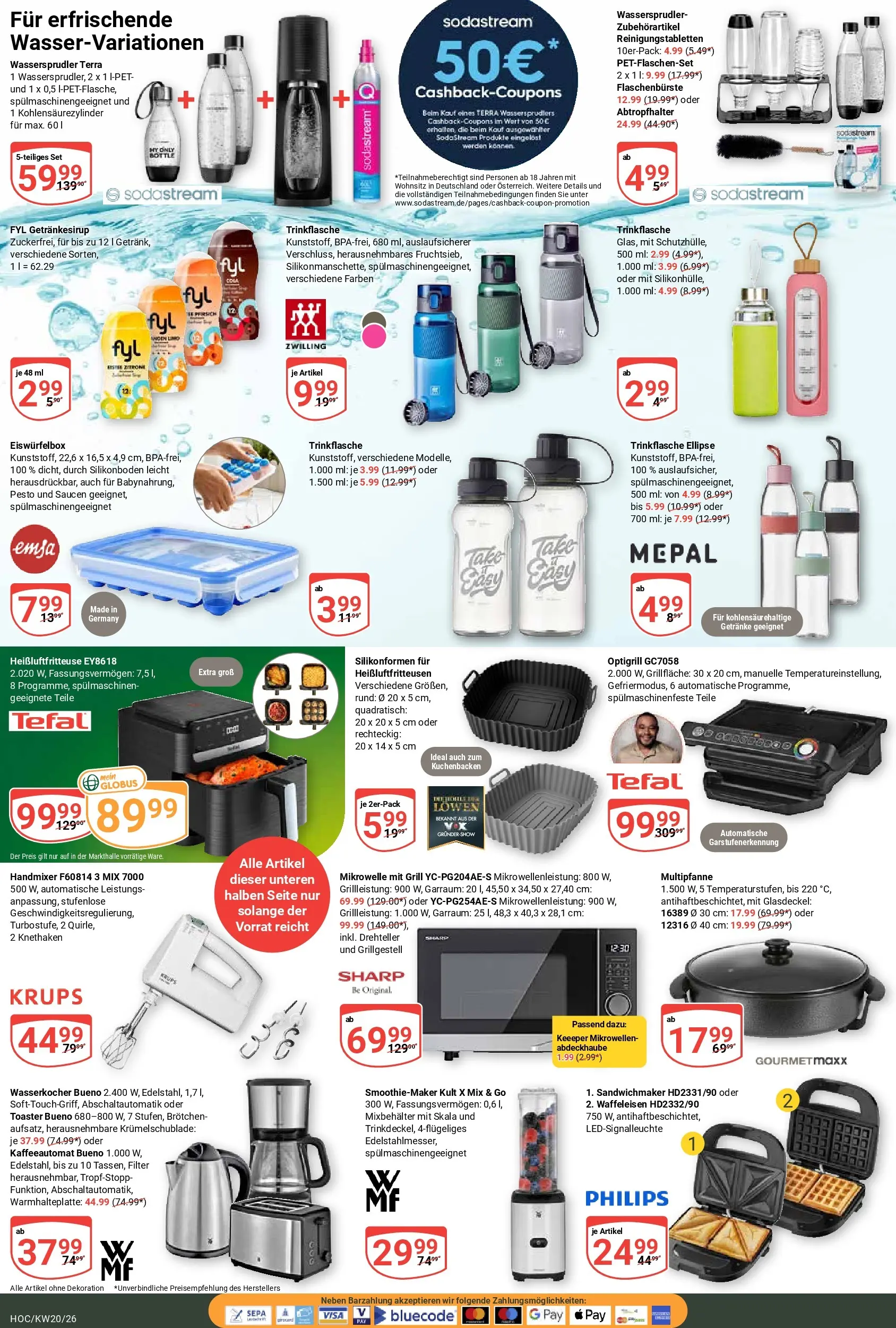 Globus Prospekt Hockenheim	 (ab 10.05.2026) » Angebote online | Seite: 23 | Produkte: Krups, Toaster, Zitrone, Heißluftfritteuse