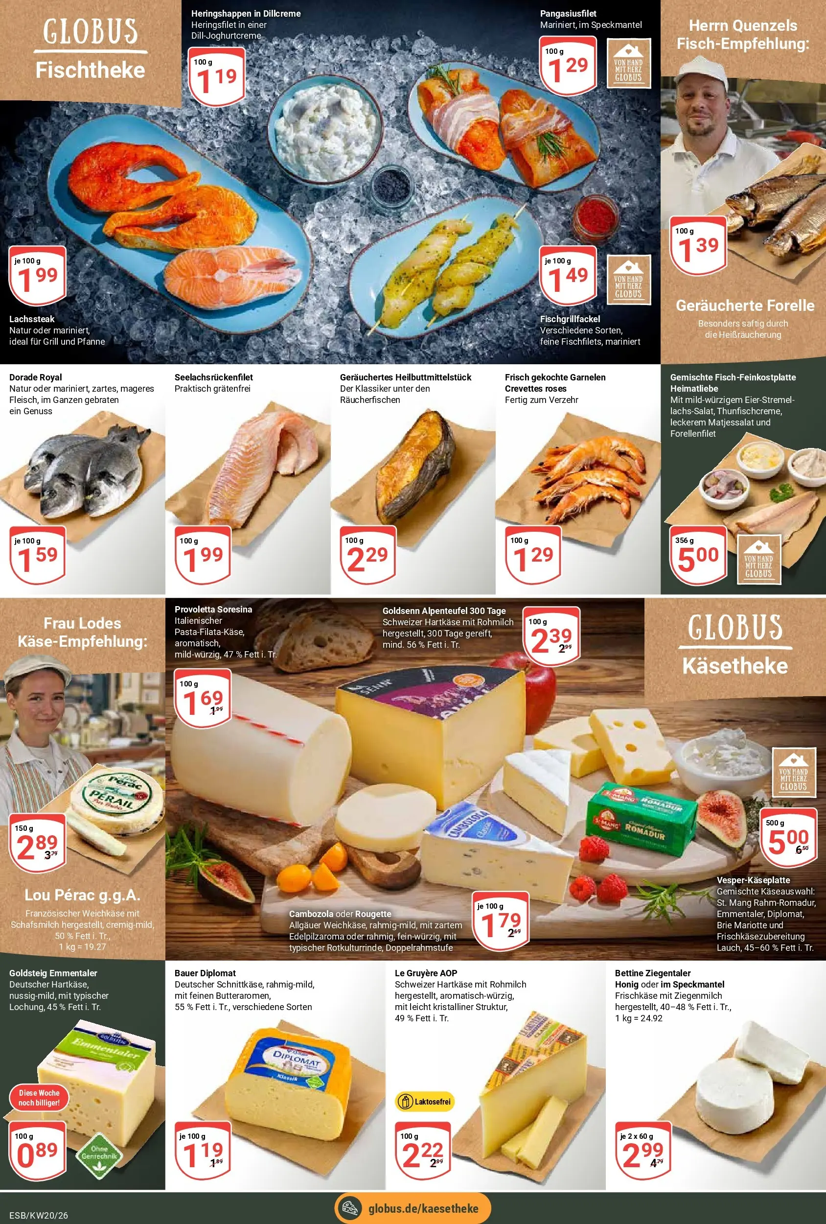 Globus Prospekt Eschborn	 (ab 10.05.2026) » Angebote online | Seite: 11 | Produkte: Dorade, Grill, Garnelen, Frischkase