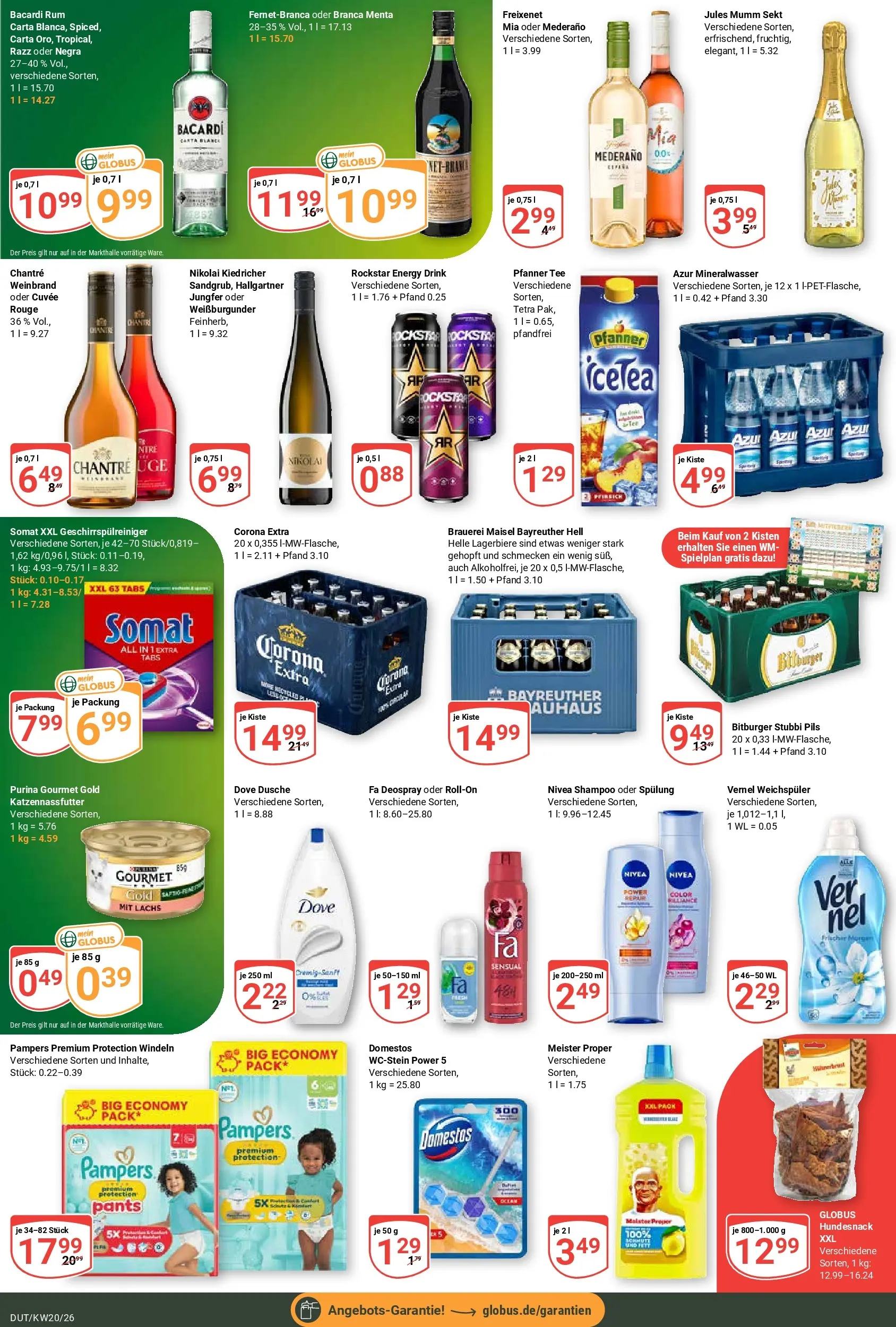 Globus Prospekt Wetzlar-Dutenhofen	 (ab 10.05.2026) » Angebote online | Seite: 3 | Produkte: Freixenet, Dusche, Spülung, Weichspüler