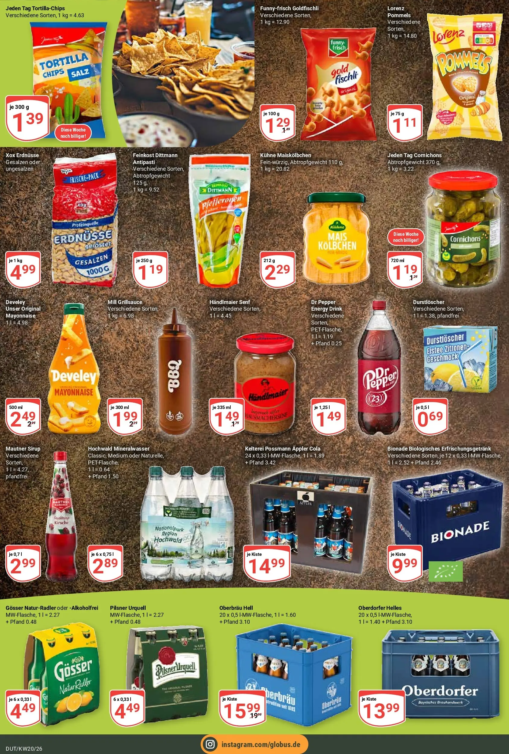 Globus Prospekt Wetzlar-Dutenhofen	 (ab 10.05.2026) » Angebote online | Seite: 6 | Produkte: Funny frisch, Radler, Mayonnaise, Zitronen