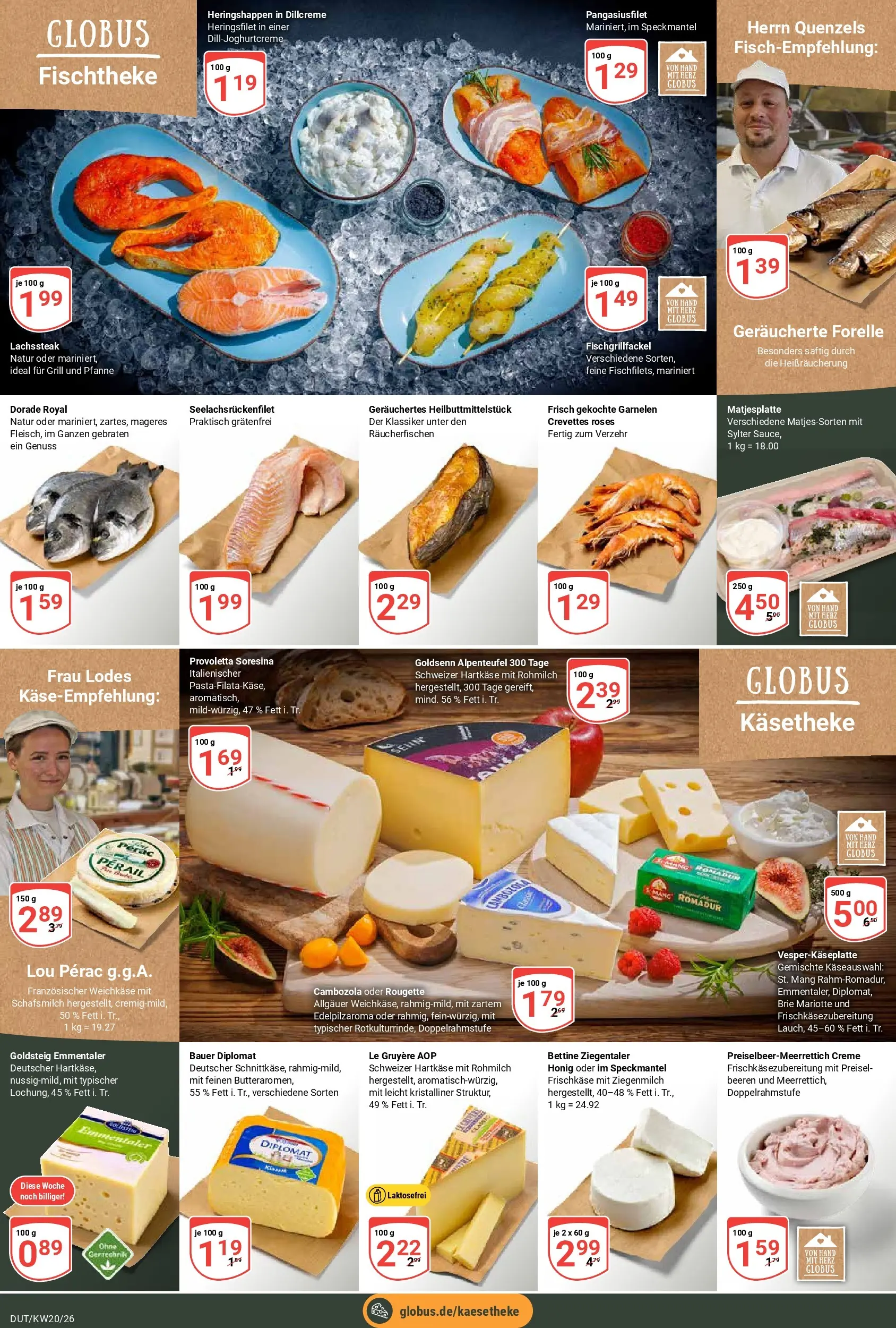 Globus Prospekt Wetzlar-Dutenhofen	 (ab 10.05.2026) » Angebote online | Seite: 11 | Produkte: Dorade, Grill, Garnelen, Creme