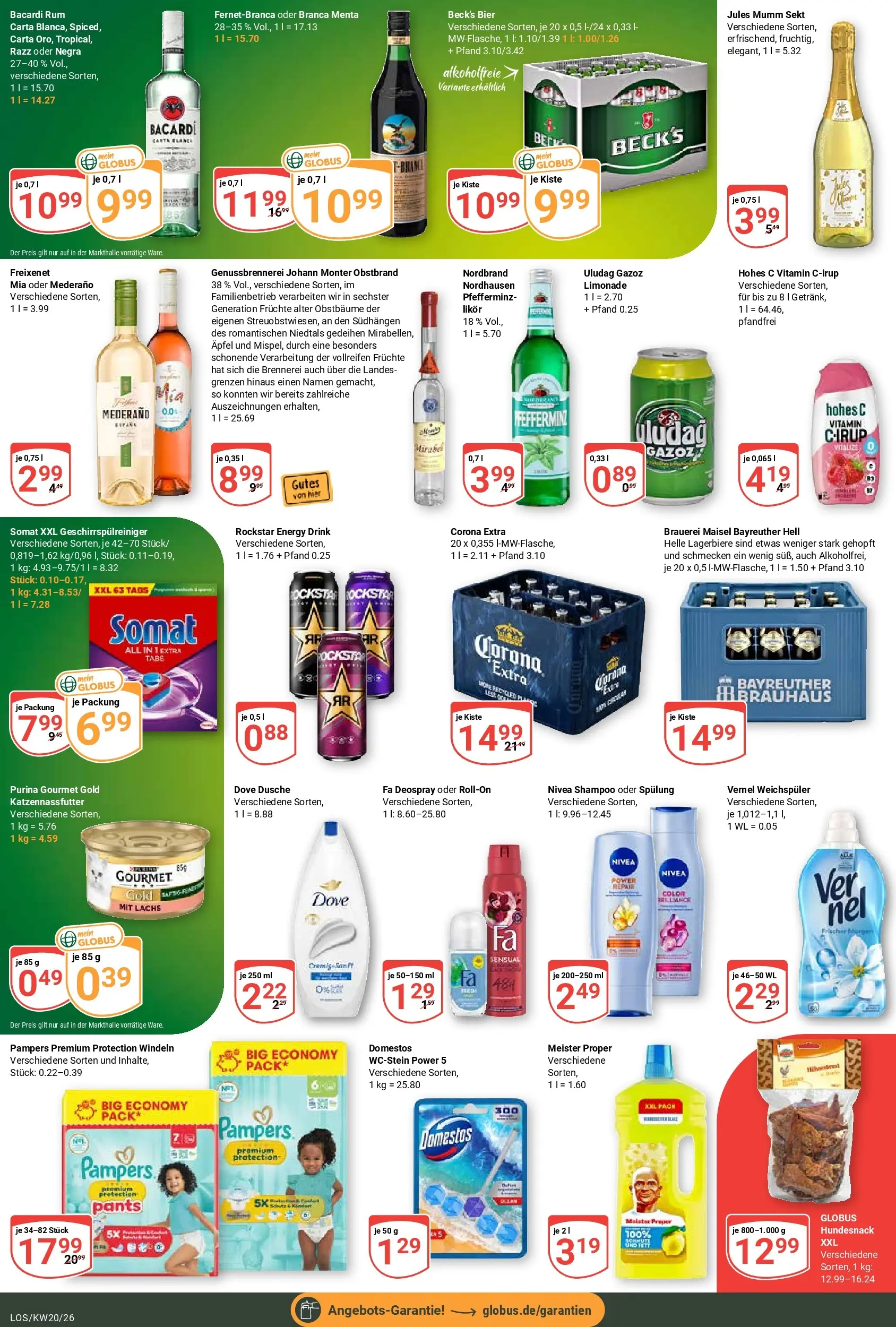 Globus Prospekt Losheim Am See	 (ab 10.05.2026) » Angebote online | Seite: 8 | Produkte: Sekt, Limonade, Lachs, Weichspüler
