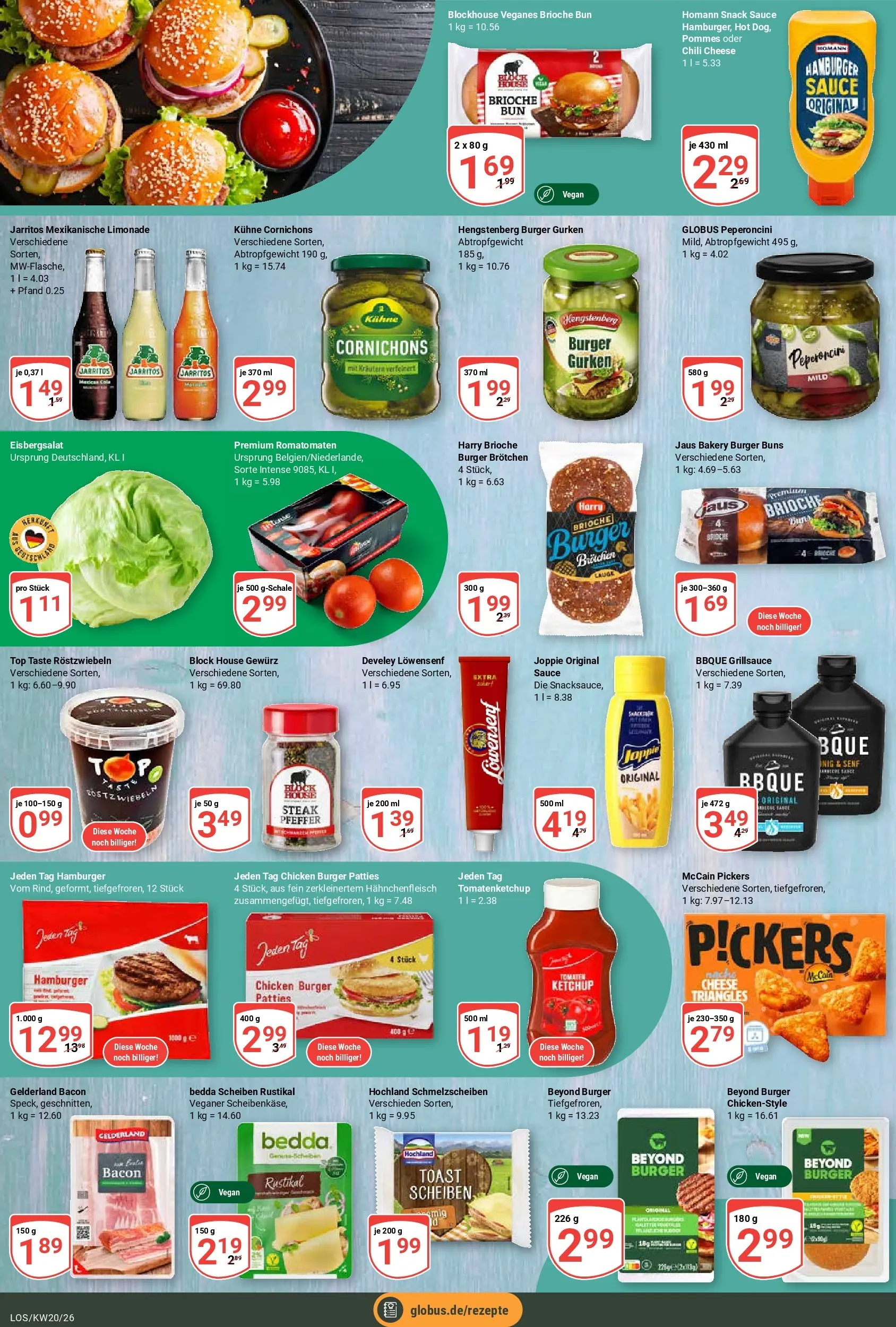 Globus Prospekt Losheim Am See	 (ab 10.05.2026) » Angebote online | Seite: 18 | Produkte: Top, Pommes, Burger, Pfeffer