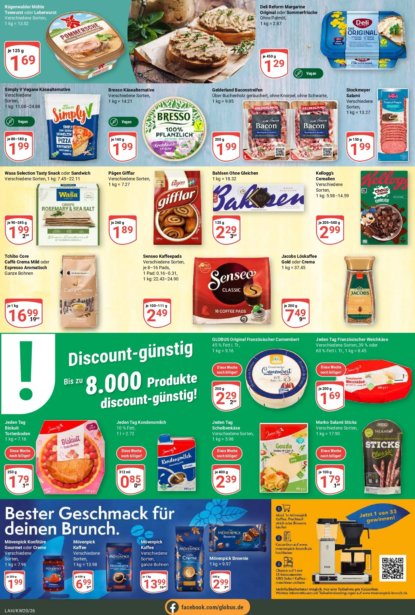 Globus Prospekt Lahnstein	 (ab 10.05.2026) » Angebote online | Seite: 16 | Produkte: Mühle, Kellogg's, Bresso, Salami