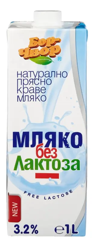 Бор Чвор Прясно мляко без лактоза