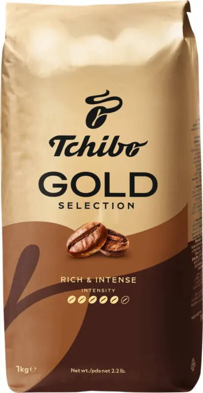 TCHIBO Кафе на зърна Gold Selection