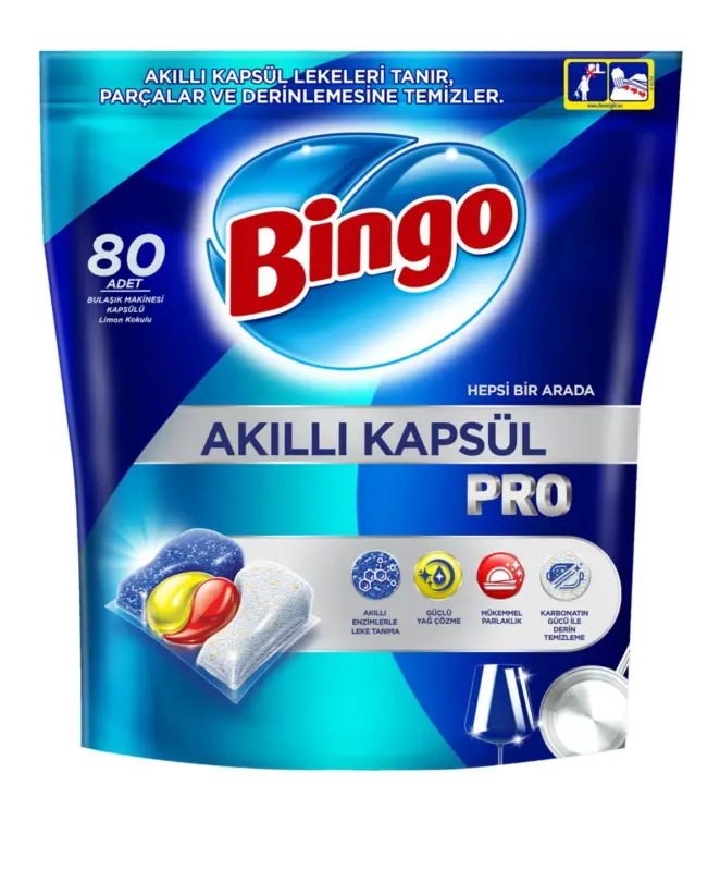 Bingo Таблетки за съдомиялна Pro