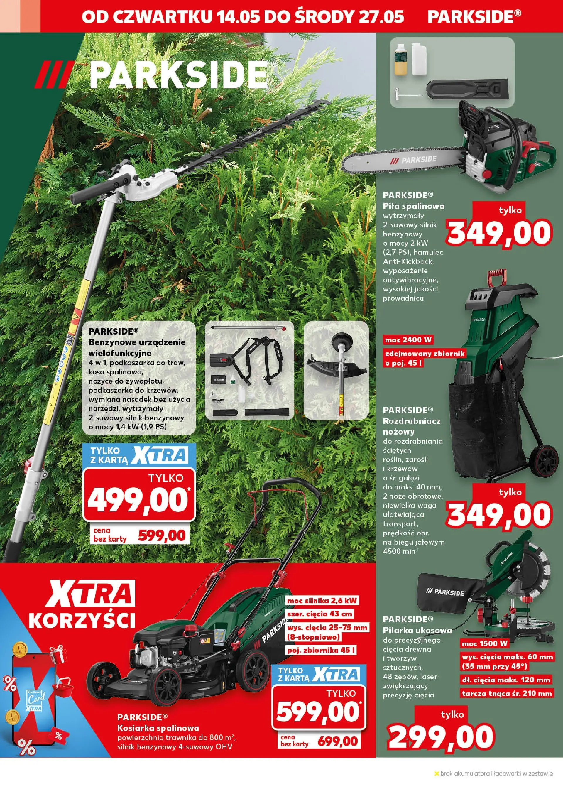 Kaufland gazetka - Złap Okazje od 14.05.2026 - od jutra PDF | Strona: 14 | Produkty: Karta, Waga, Kosiarka
