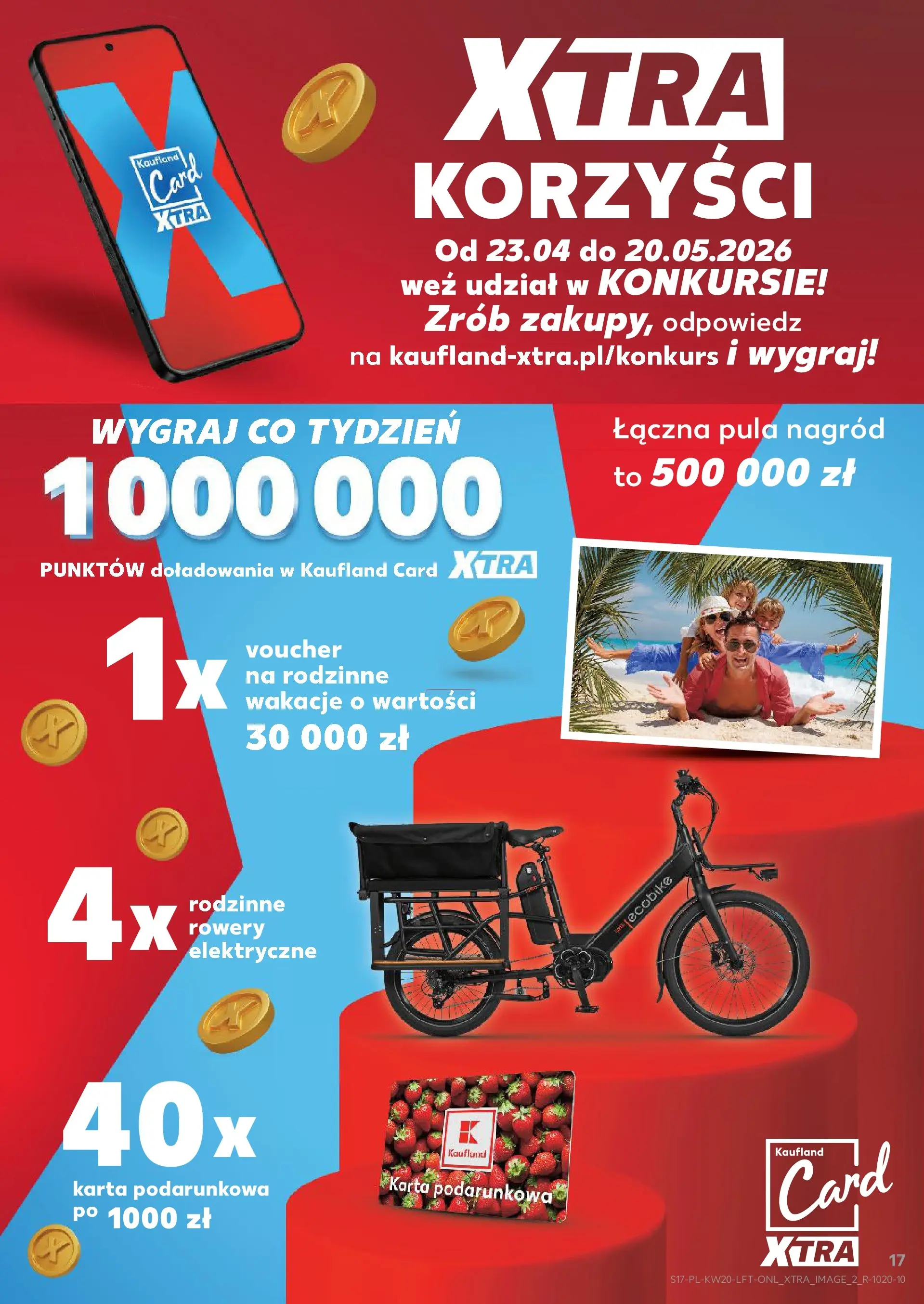 Kaufland - Kaufland Gazetka Tygodnia ważna do 20.05 (13.05.2026) - od jutra | Strona: 17 | Produkty: Karta Kaufland - Kaufland Gazetka Tygodnia ważna do 20.05 od 13.05.2026 - od jutra PDF | Strona: 17 | Produkty: Karta