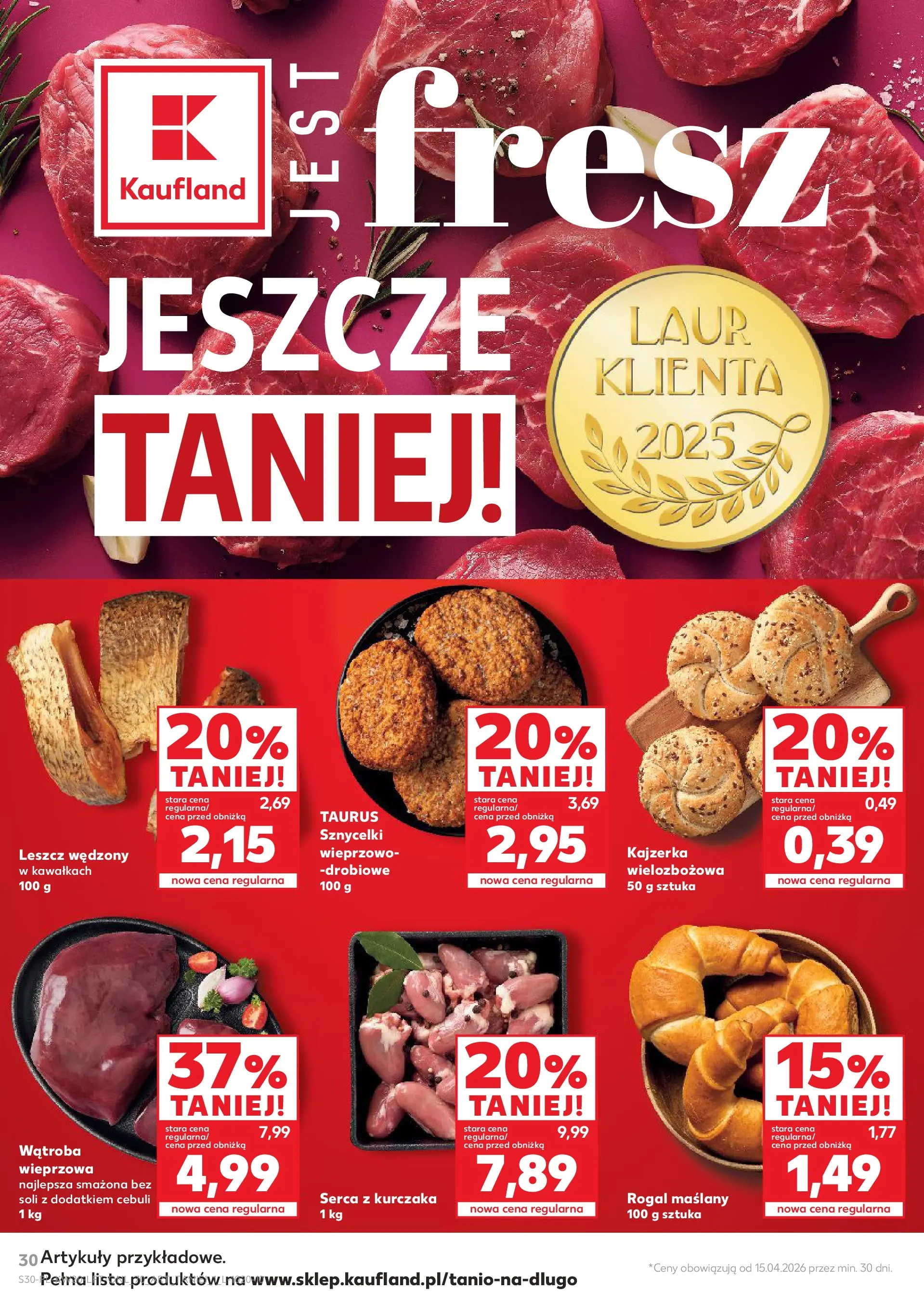 Kaufland - Kaufland Gazetka Tygodnia ważna do 20.05 (13.05.2026) - od jutra | Strona: 30 Kaufland - Kaufland Gazetka Tygodnia ważna do 20.05 od 13.05.2026 - od jutra PDF | Strona: 30