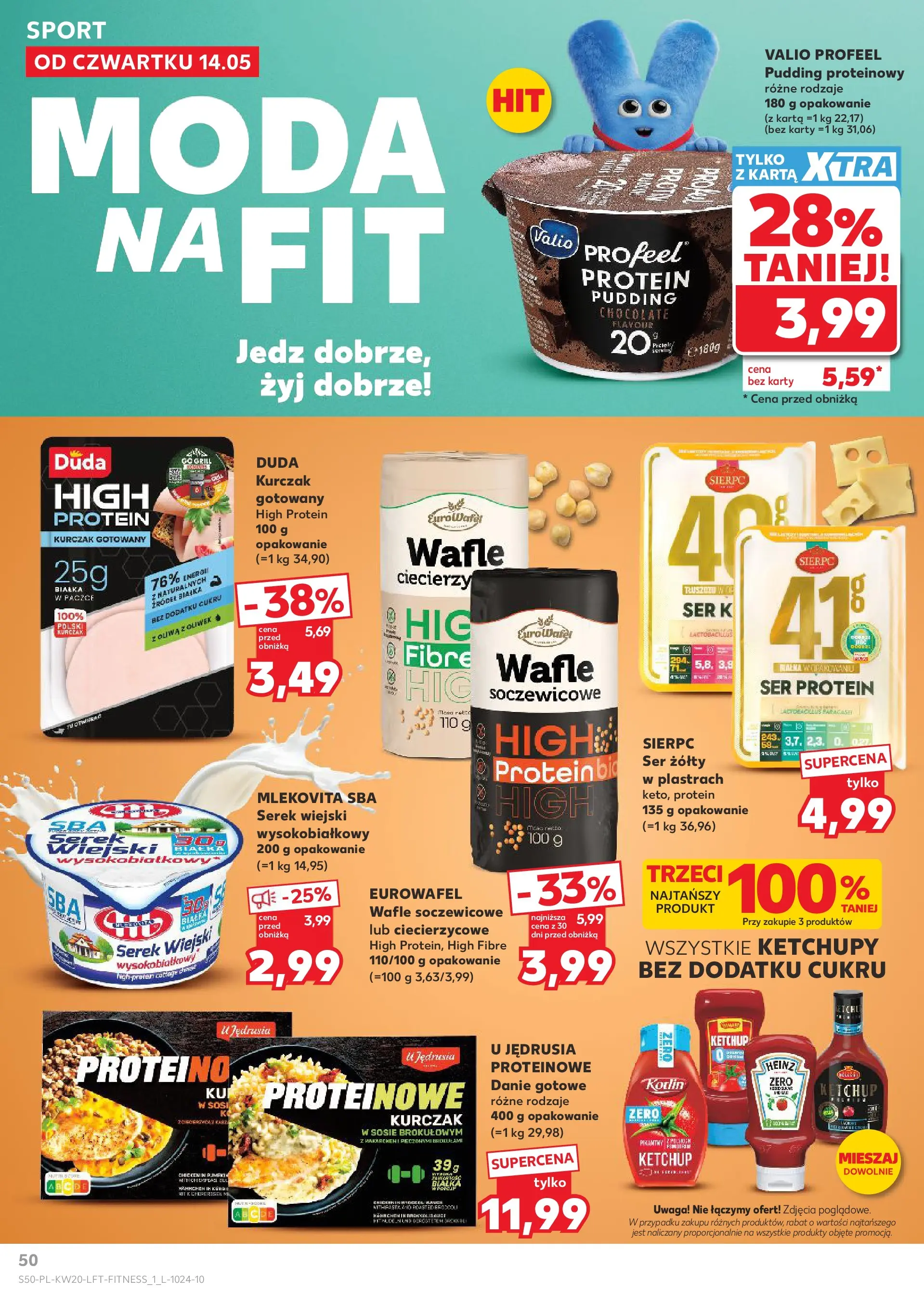 Kaufland - Kaufland Gazetka Tygodnia ważna do 20.05 (13.05.2026) - od jutra | Strona: 50 | Produkty: Ser żółty, Wafle, Serek wiejski, Ser Kaufland - Kaufland Gazetka Tygodnia ważna do 20.05 od 13.05.2026 - od jutra PDF | Strona: 50 | Produkty: Ser żółty, Wafle, Serek wiejski, Ser