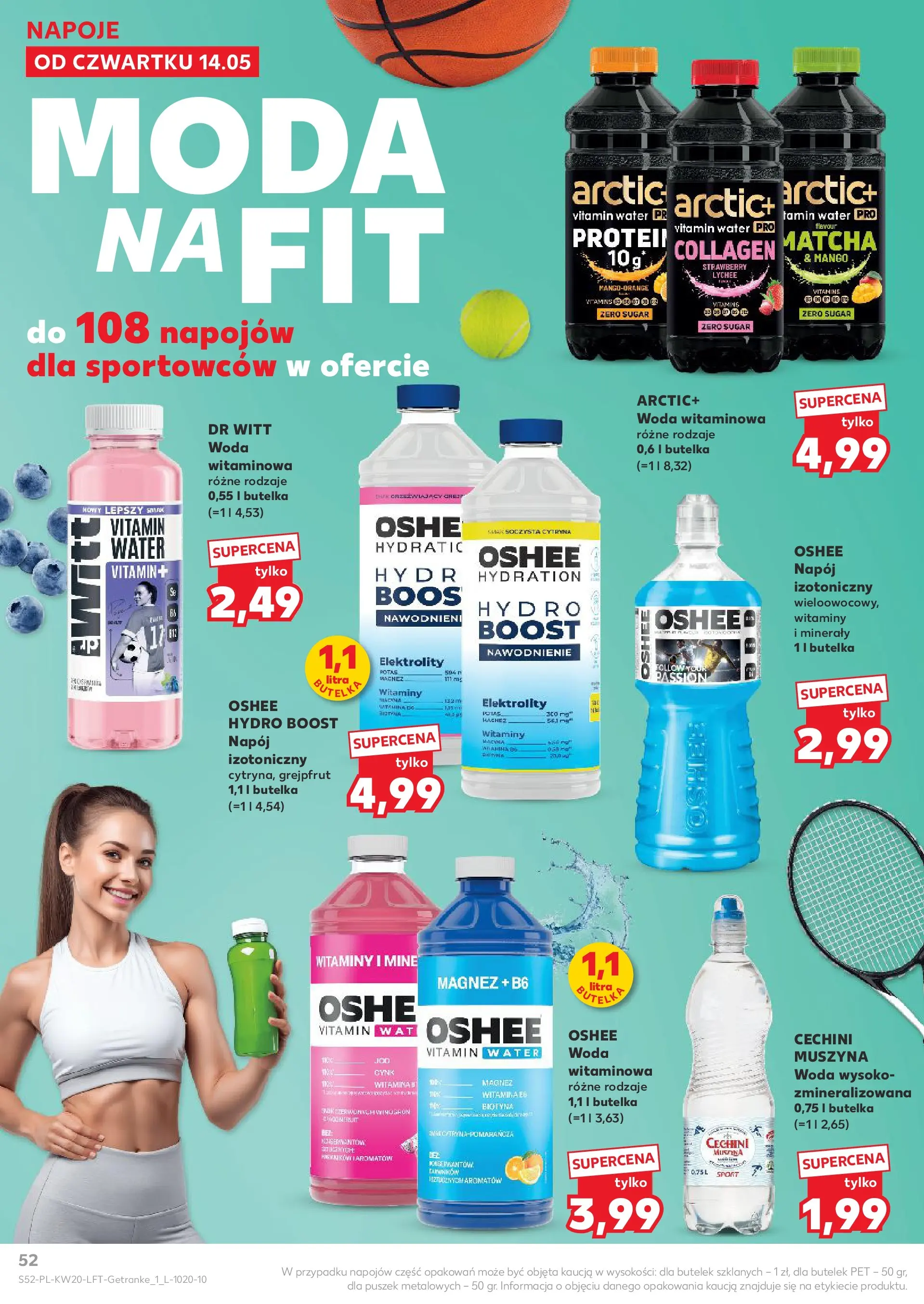 Kaufland - Kaufland Gazetka Tygodnia ważna do 20.05 (13.05.2026) - od jutra | Strona: 52 | Produkty: Cytryna, Mango, Grejpfrut, Woda Kaufland - Kaufland Gazetka Tygodnia ważna do 20.05 od 13.05.2026 - od jutra PDF | Strona: 52 | Produkty: Cytryna, Mango, Grejpfrut, Woda