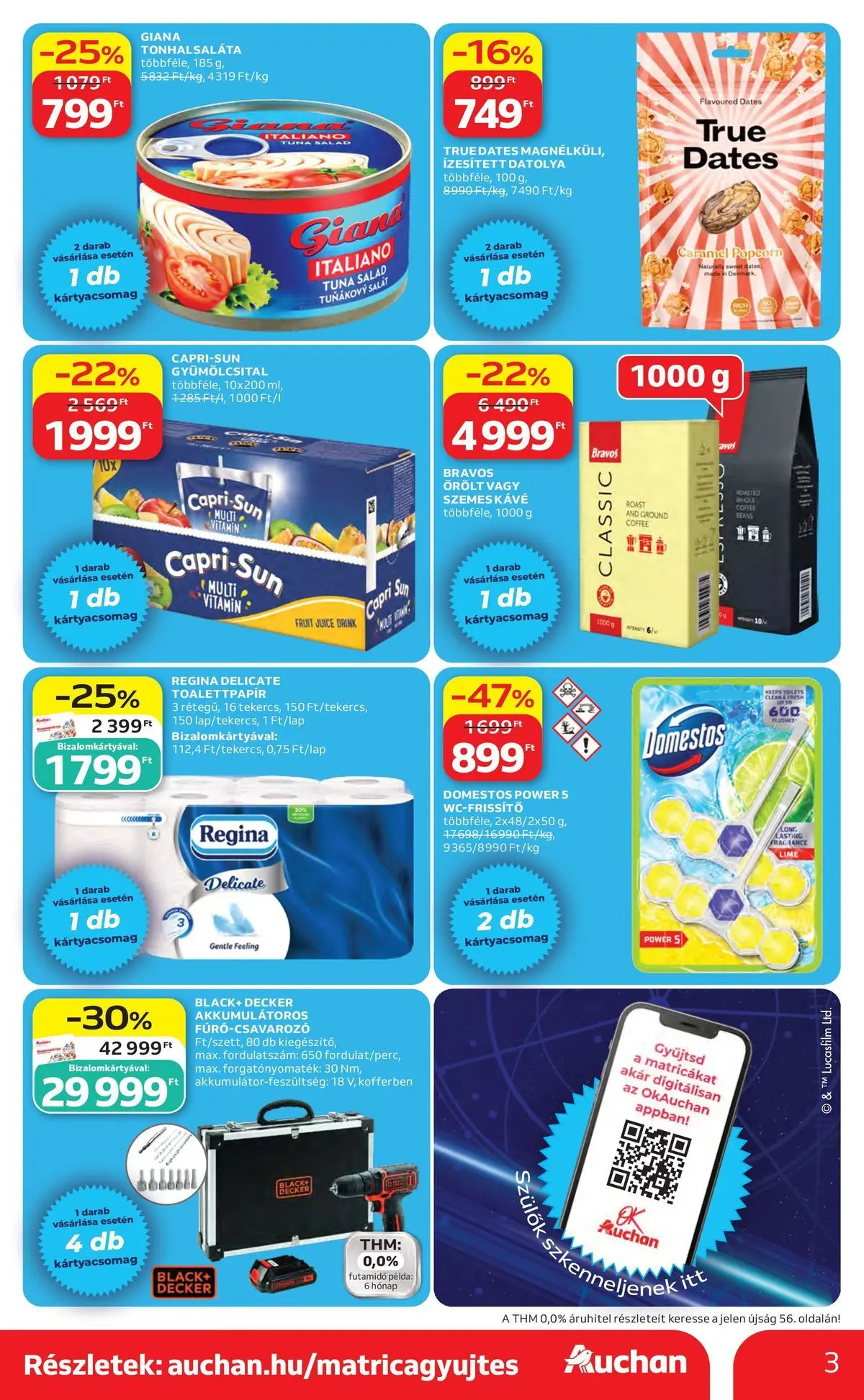 Akciós újság új Auchan - 2026.05.14. -tól/töl ⏳ | Oldal: 3 Auchan akciós újság Székesfehérvár - 2026.05.14. -tól/töl > akció, lapozható szórólap 🛍️ | Oldal: 3
